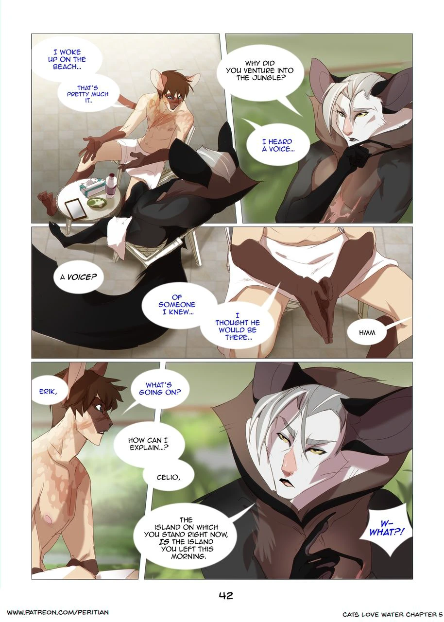 Cats Love Water 5 — page 42