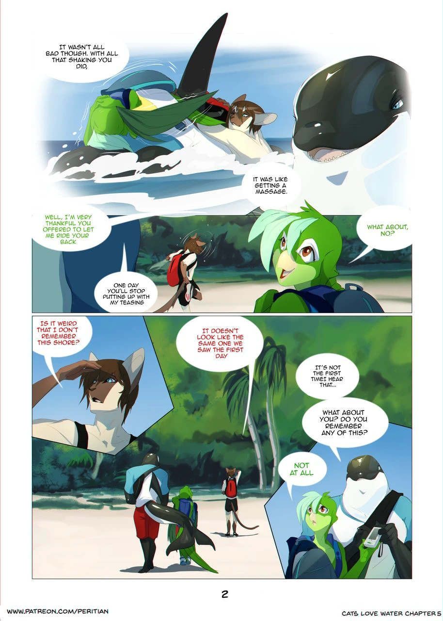 Cats Love Water 5 — page 2