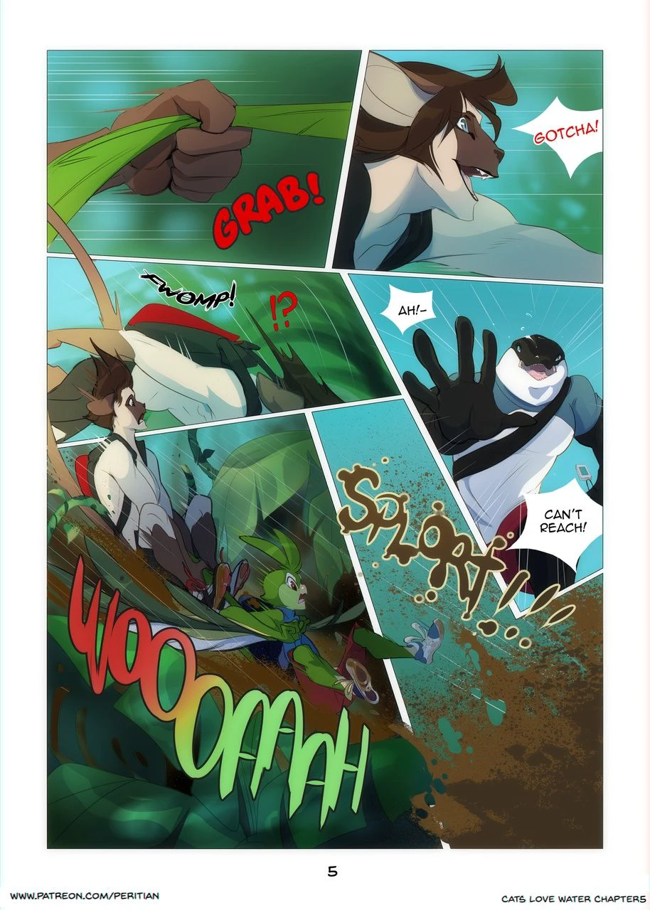 Cats Love Water 5 — page 5