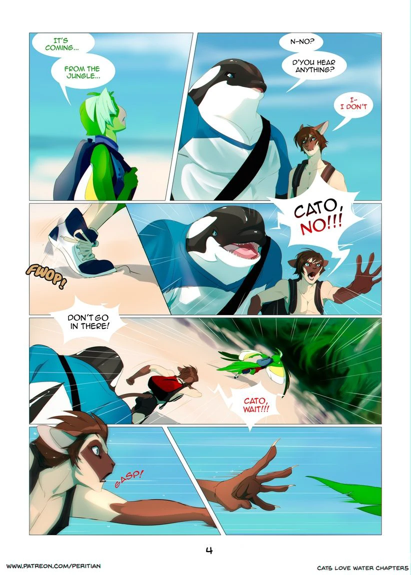Cats Love Water 5 — page 4