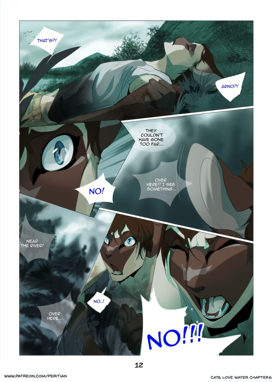 Cats Love Water 6 — page 12