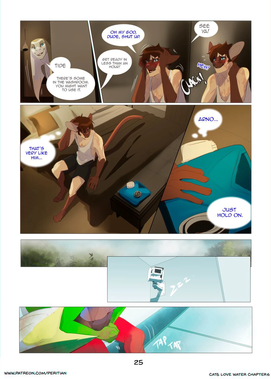 Cats Love Water 6 — page 25