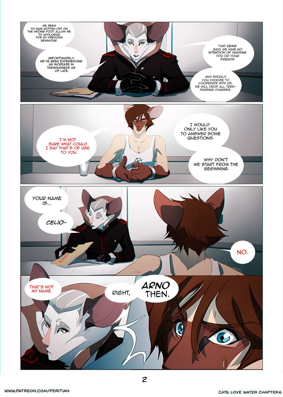Cats Love Water 6 — page 2
