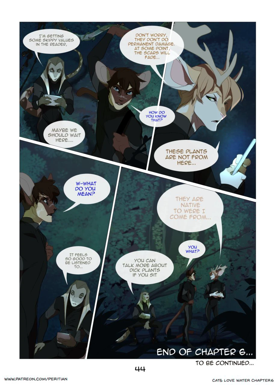 Cats Love Water 6 — page 44