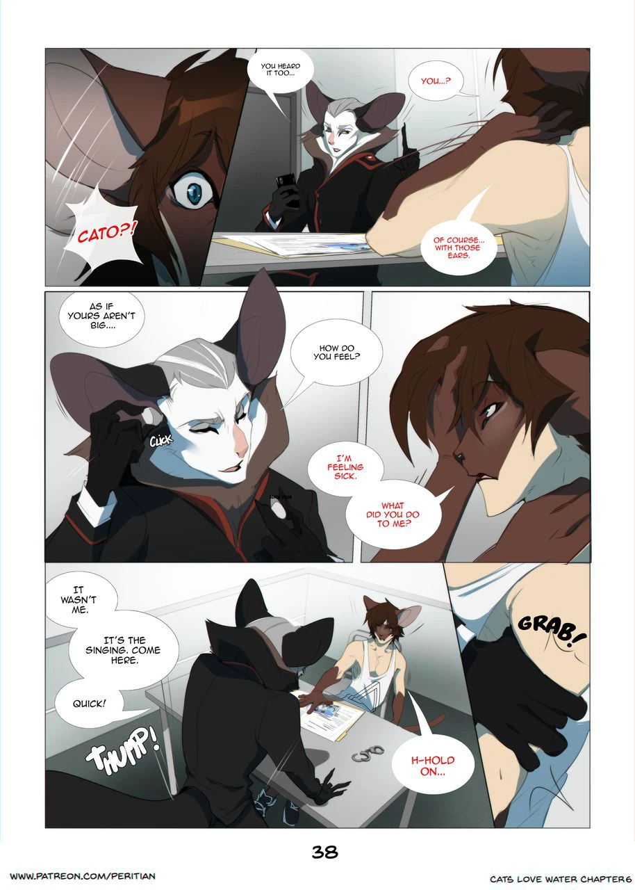Cats Love Water 6 — page 38