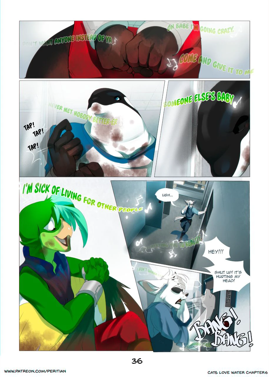 Cats Love Water 6 — page 36