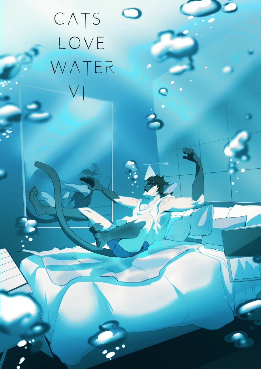 Cats Love Water 6 cover