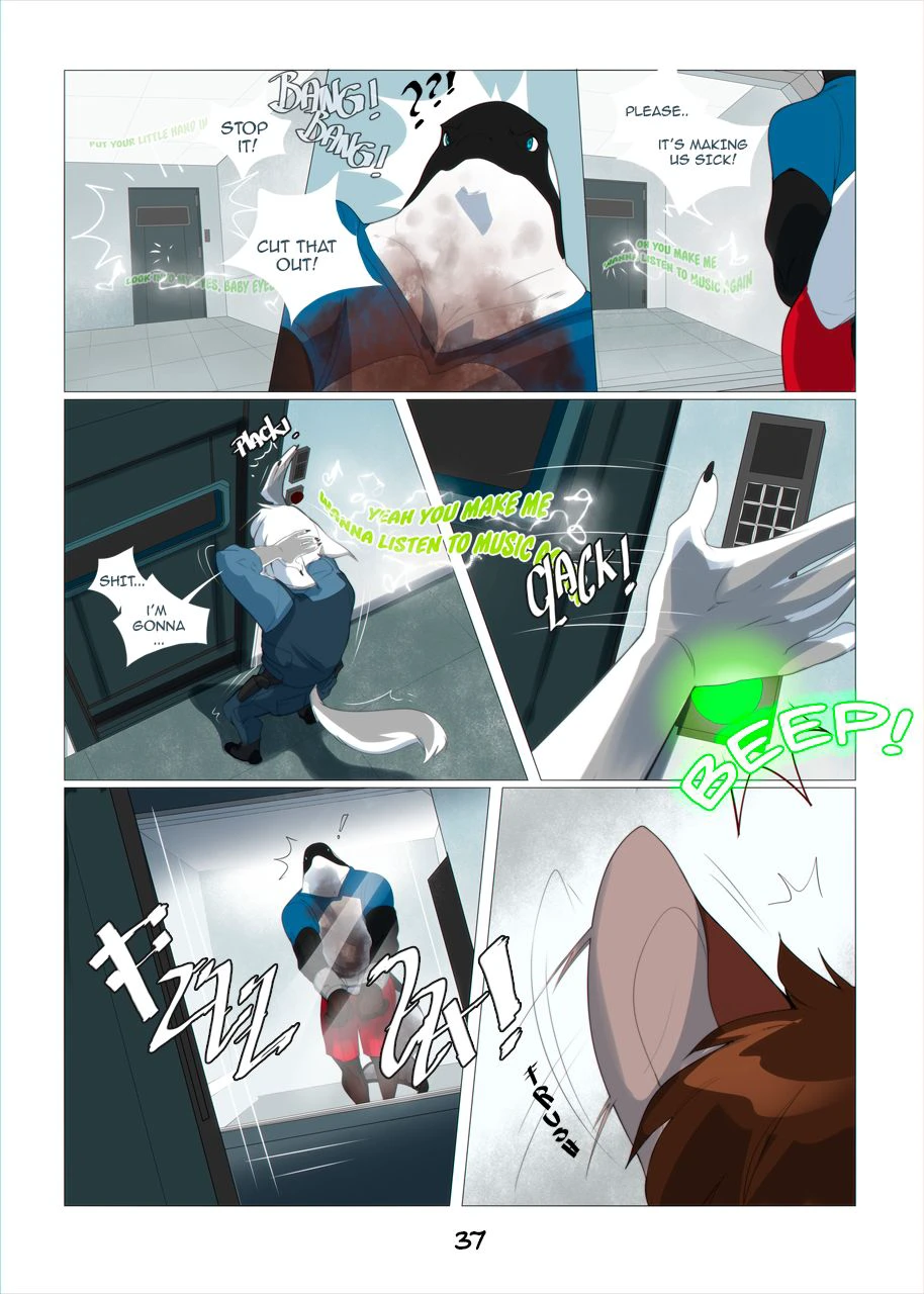 Cats Love Water 6 — page 37