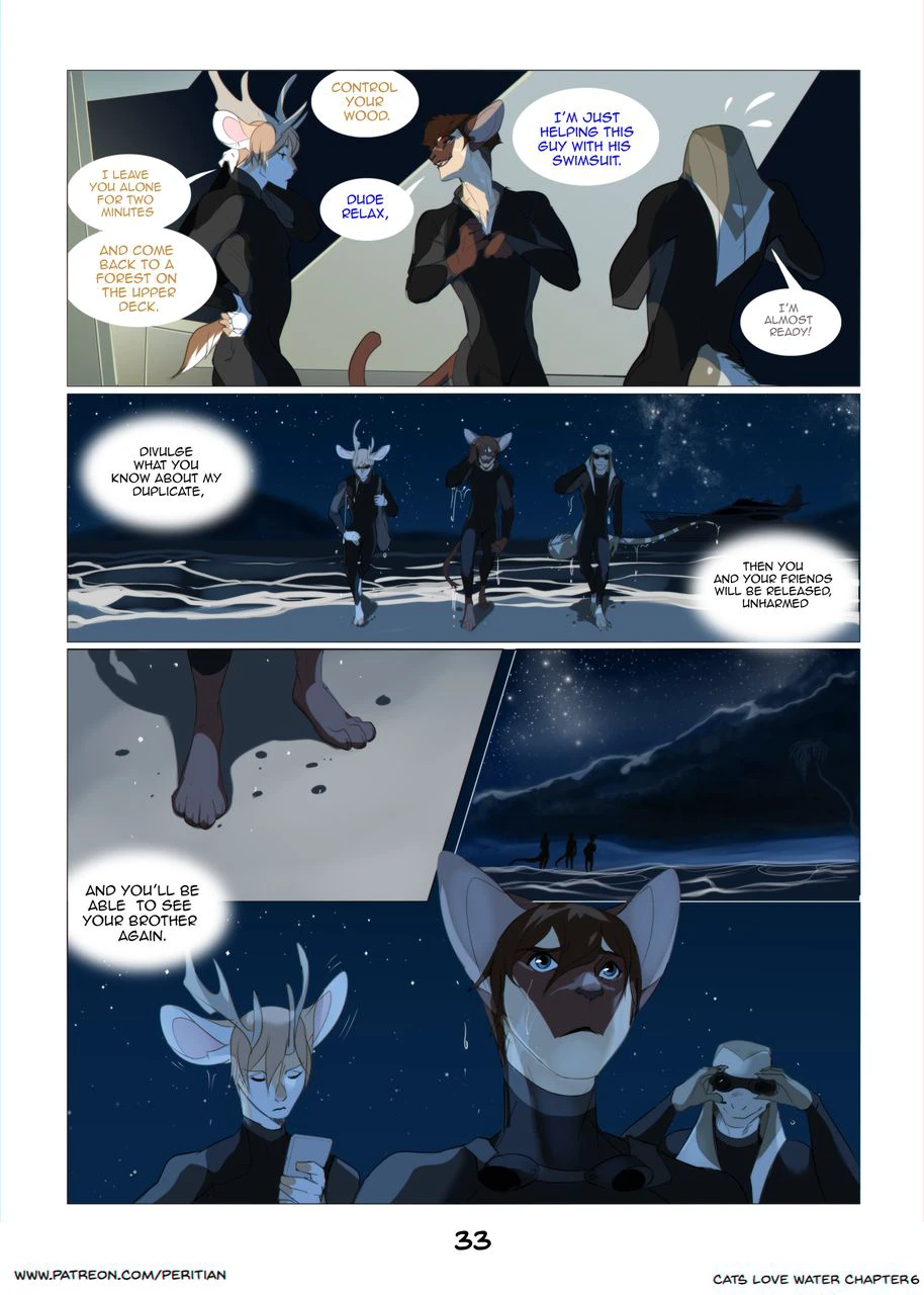 Cats Love Water 6 — page 33