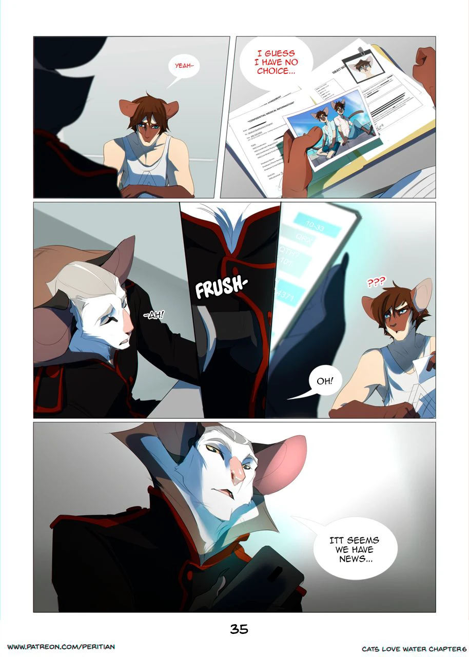Cats Love Water 6 — page 35