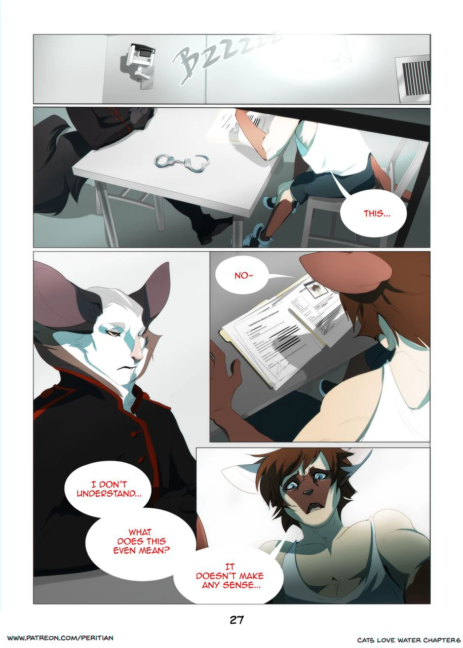 Cats Love Water 6 — page 27
