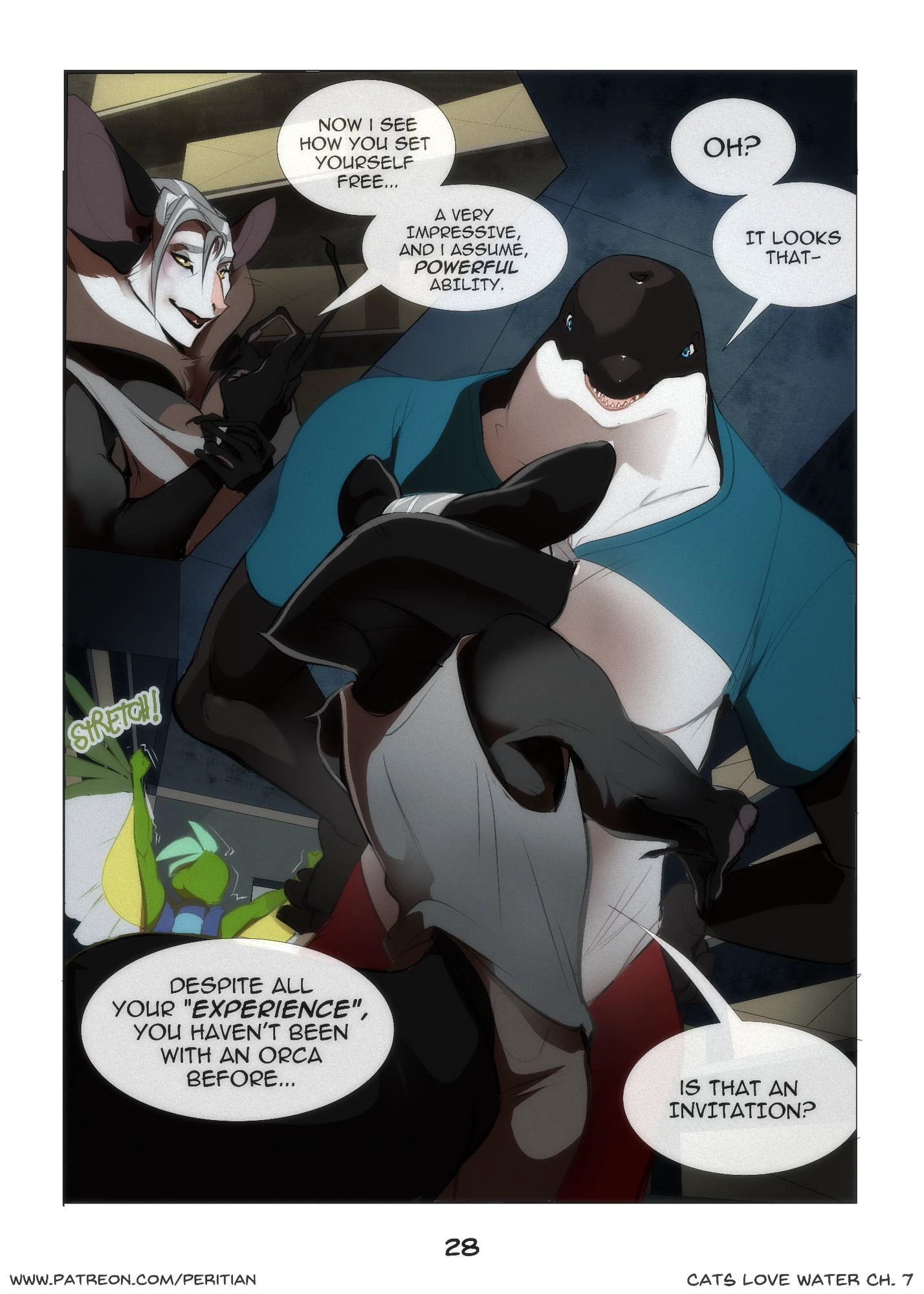 Cats Love Water 7 — page 28