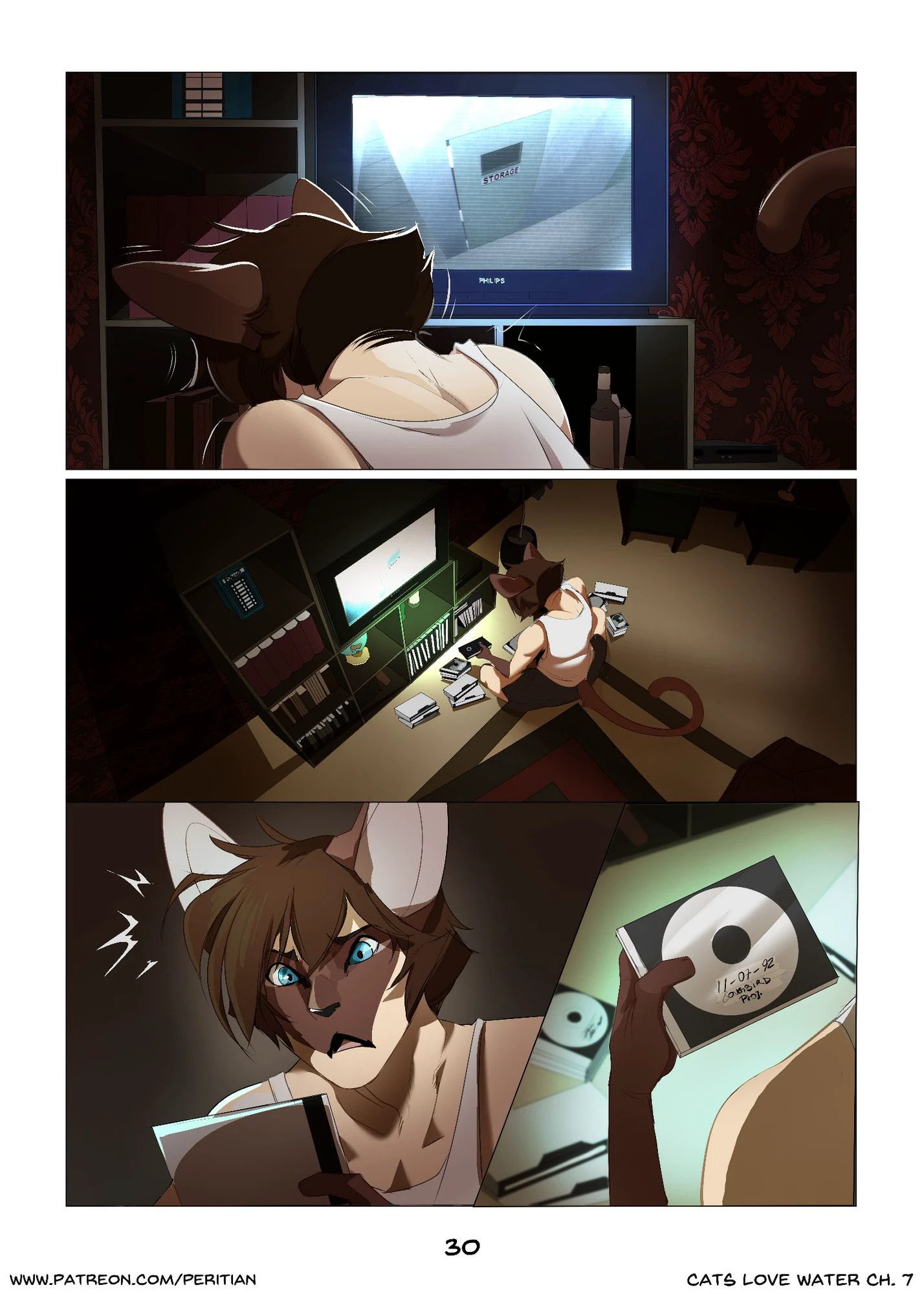 Cats Love Water 7 — page 30