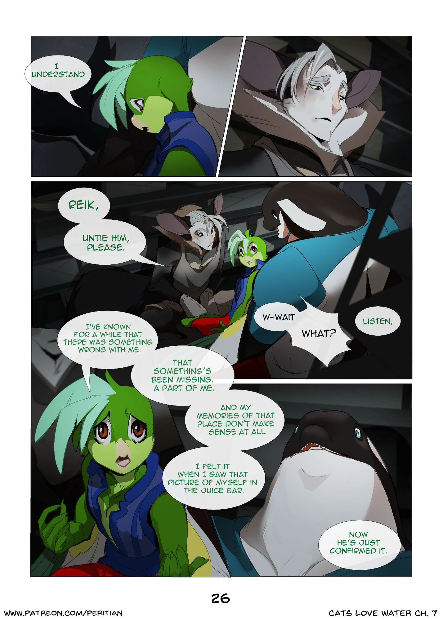Cats Love Water 7 — page 26