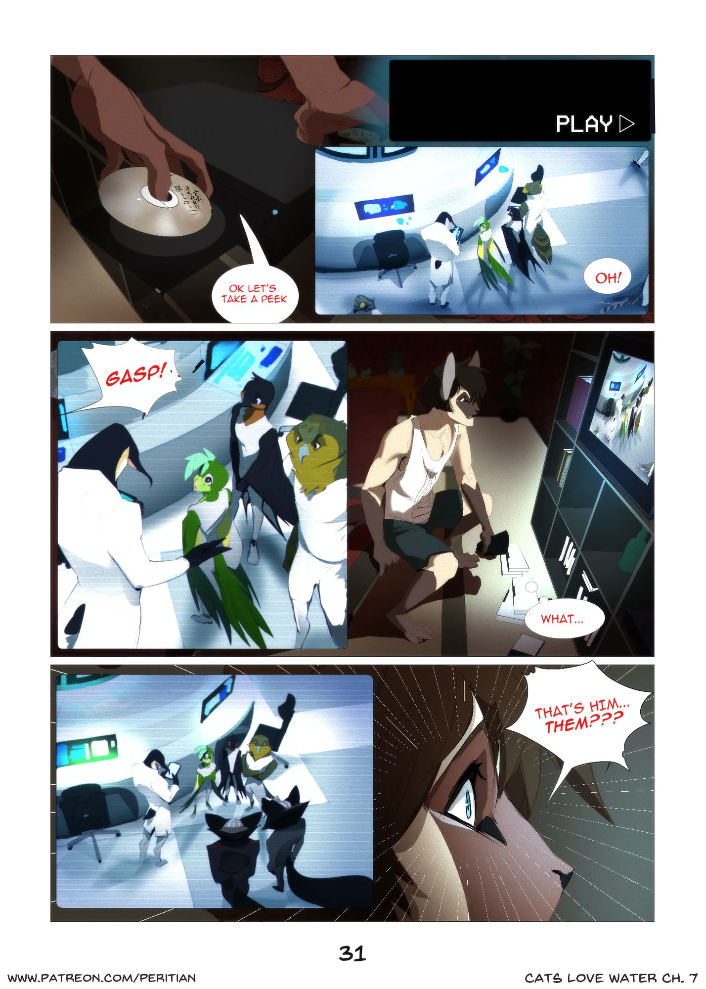 Cats Love Water 7 — page 31