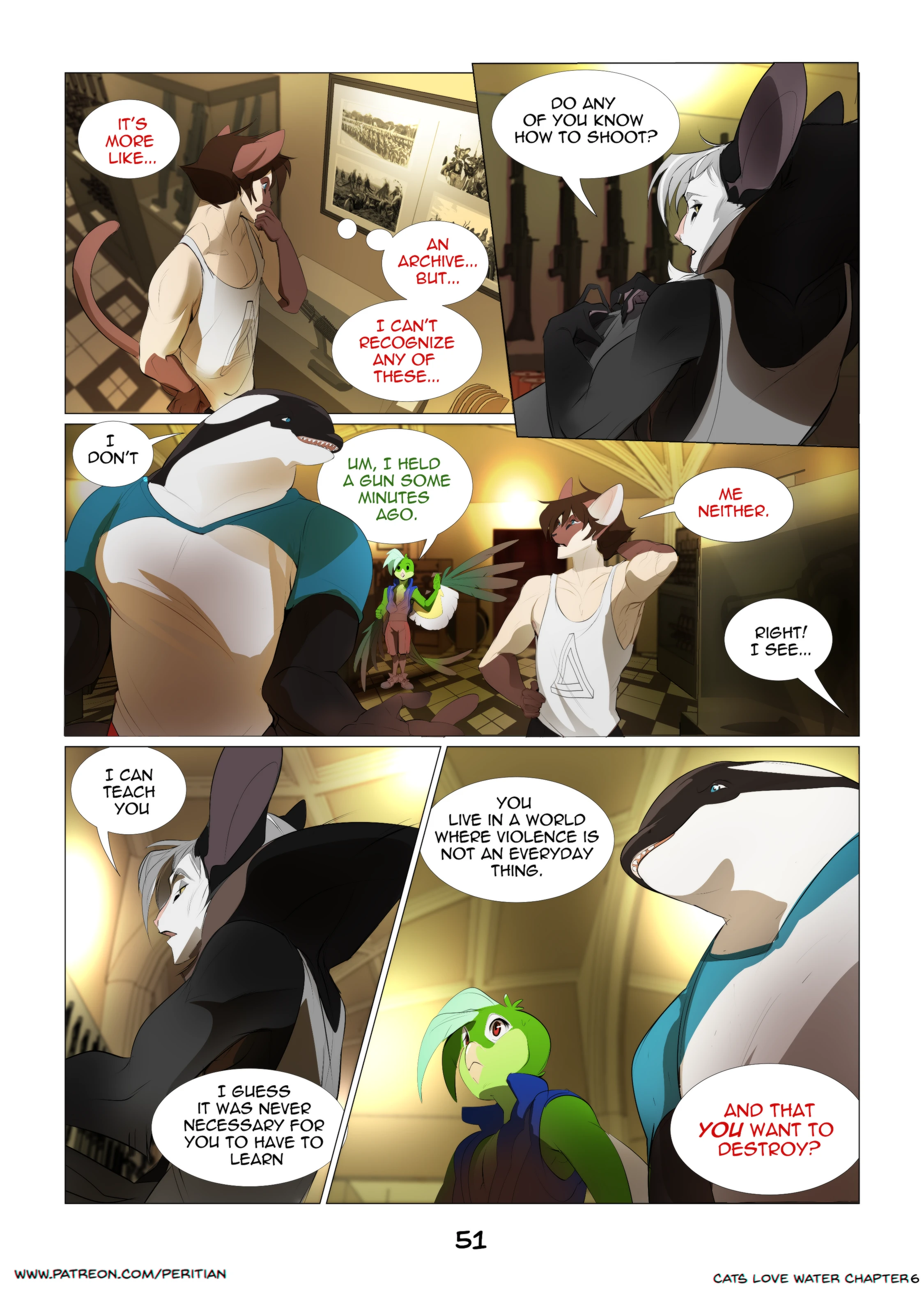 Cats Love Water 7 — page 51