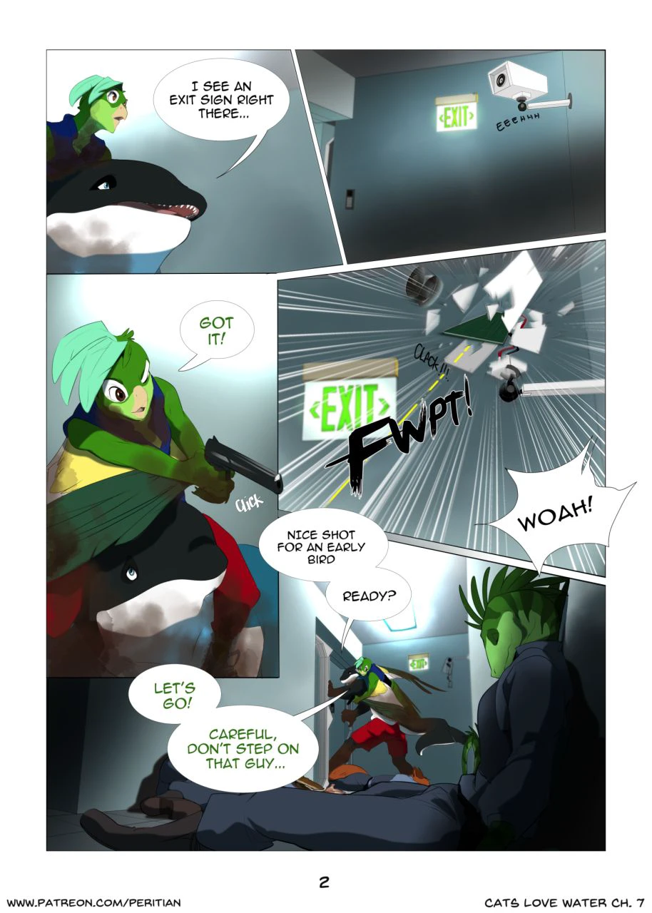 Cats Love Water 7 — page 2