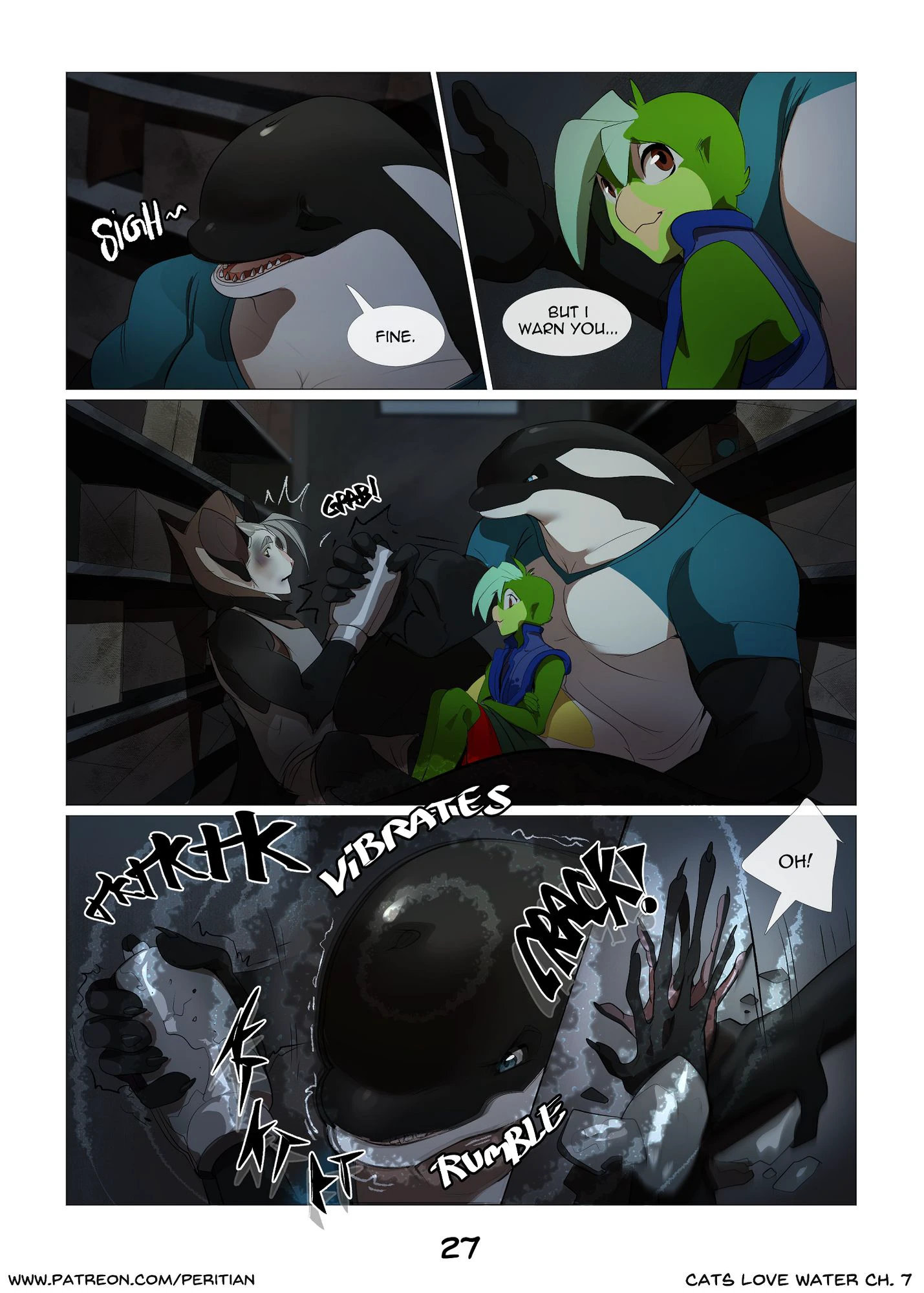 Cats Love Water 7 — page 27