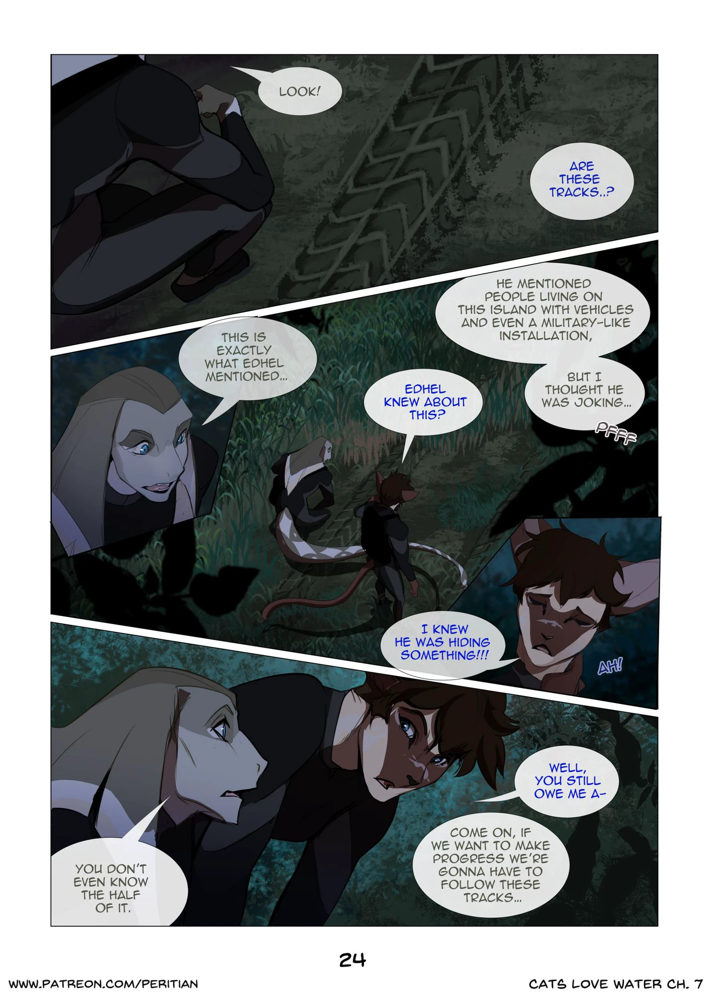Cats Love Water 7 — page 24