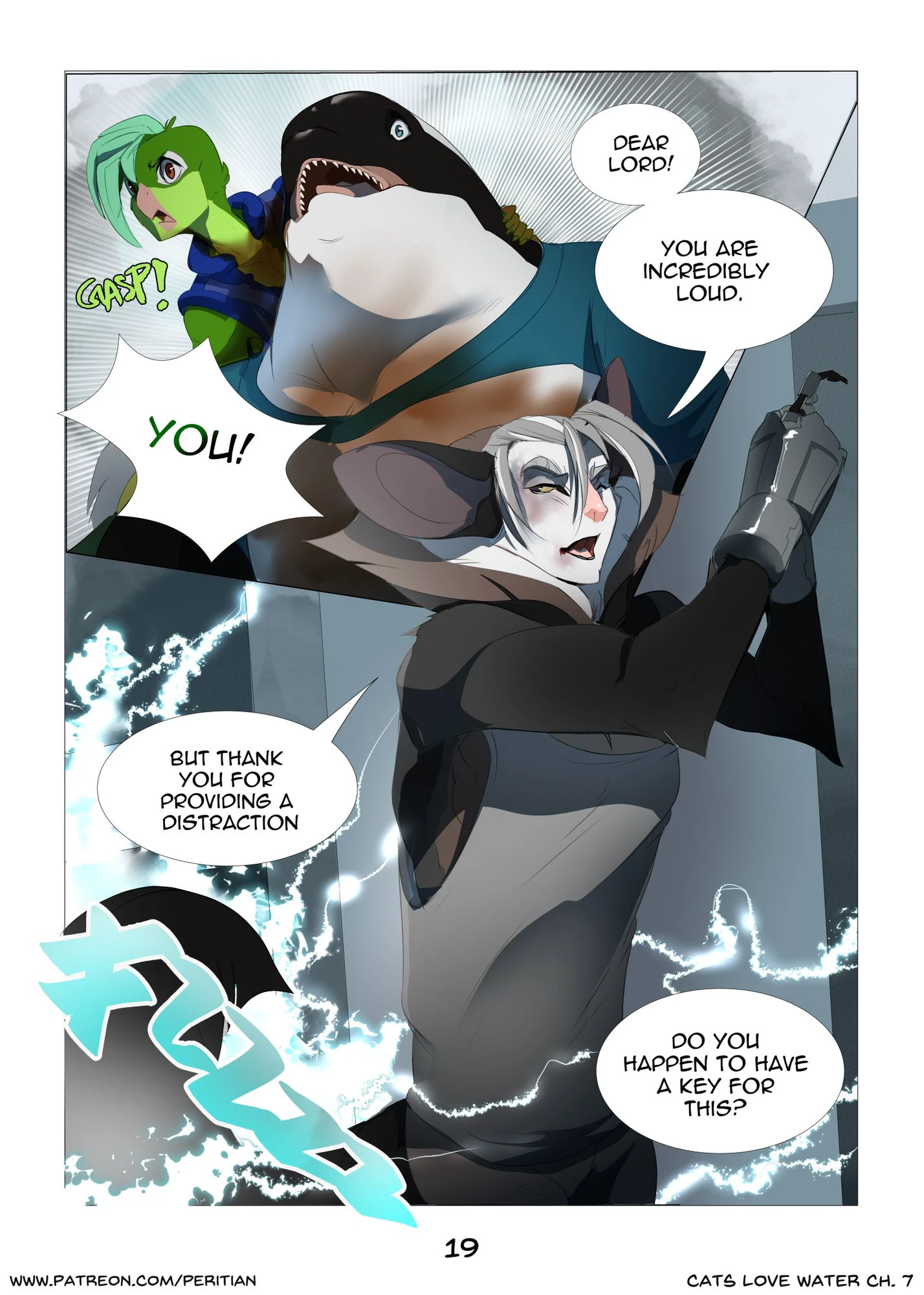 Cats Love Water 7 — page 19