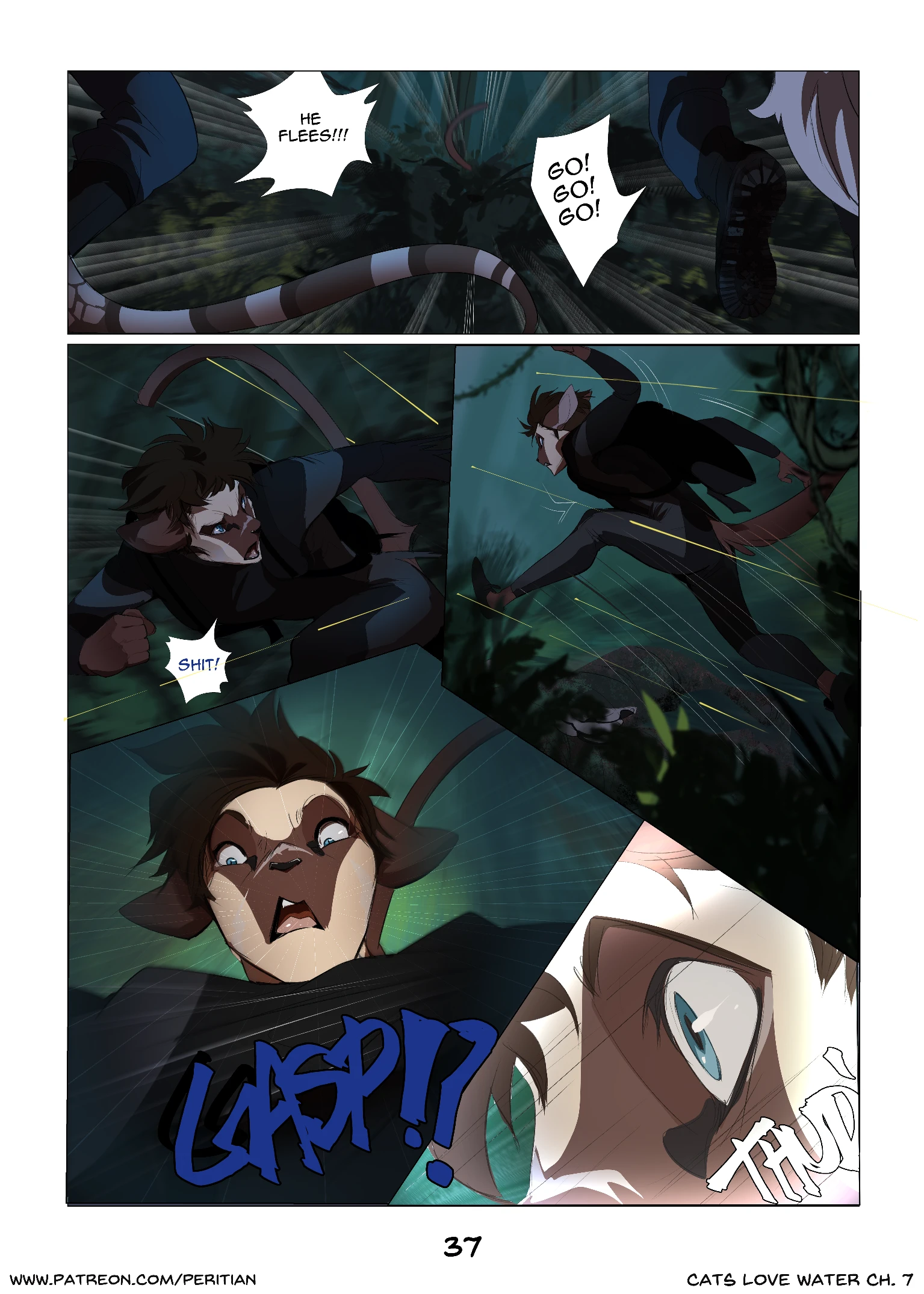 Cats Love Water 7 — page 37