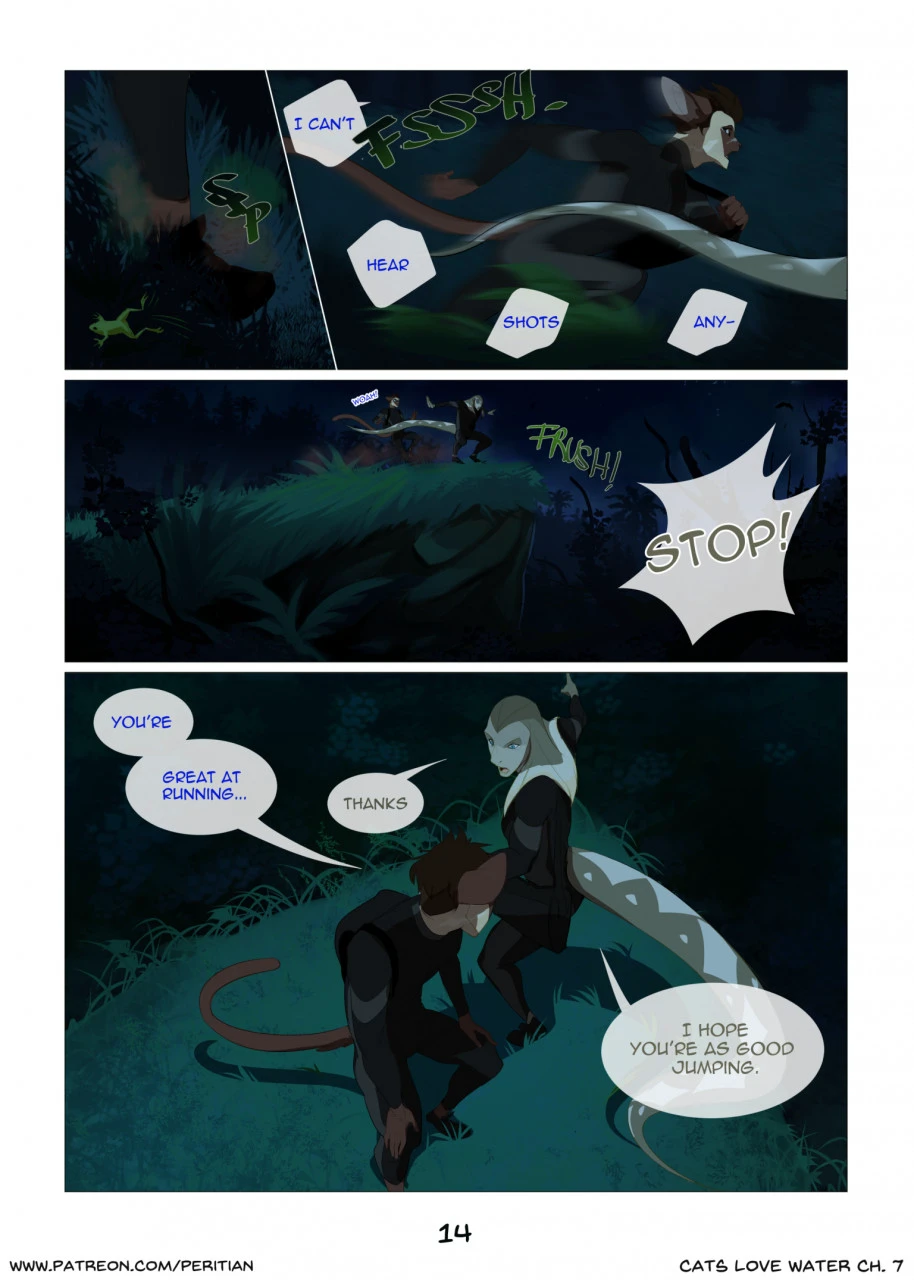 Cats Love Water 7 — page 14