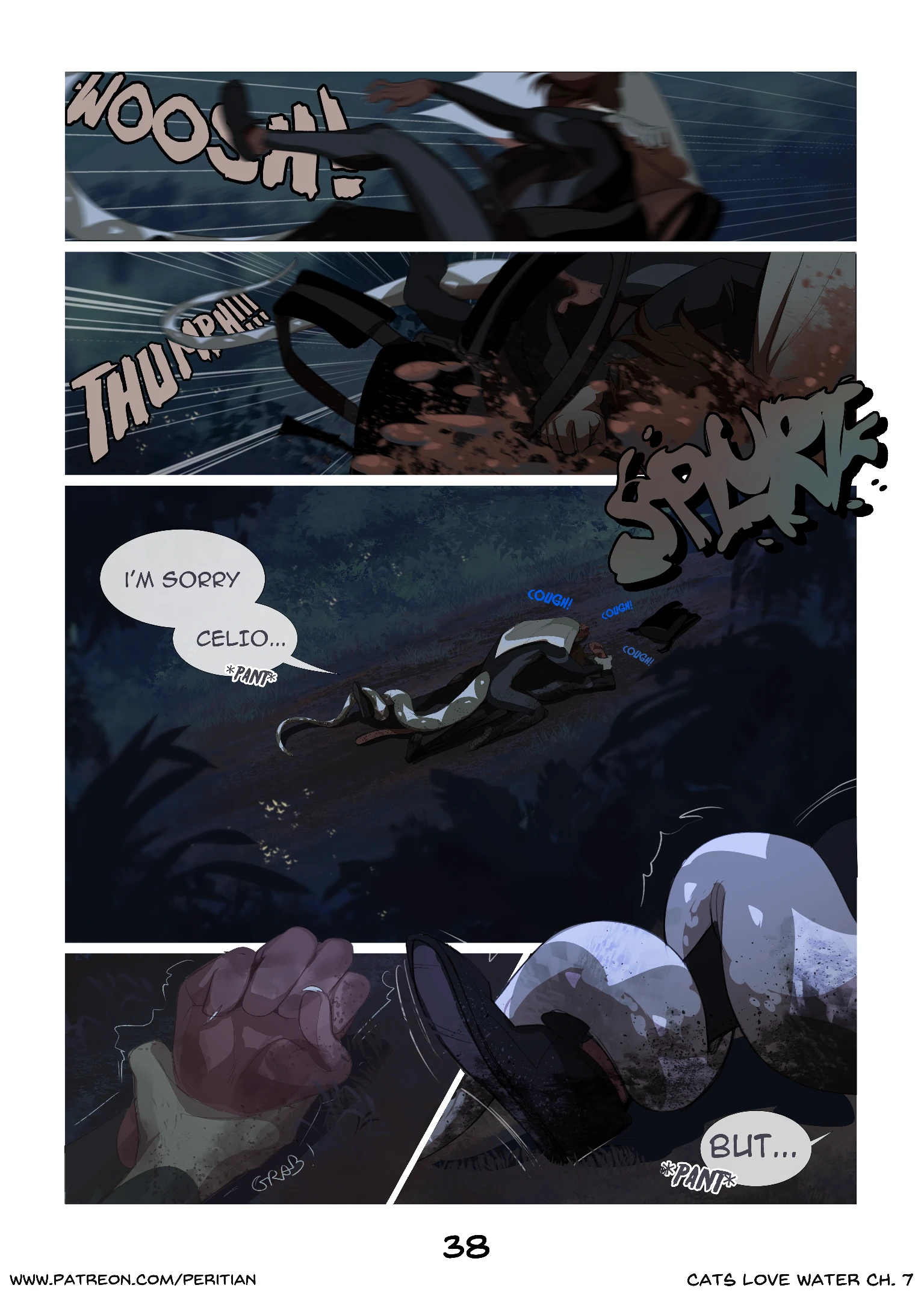 Cats Love Water 7 — page 38