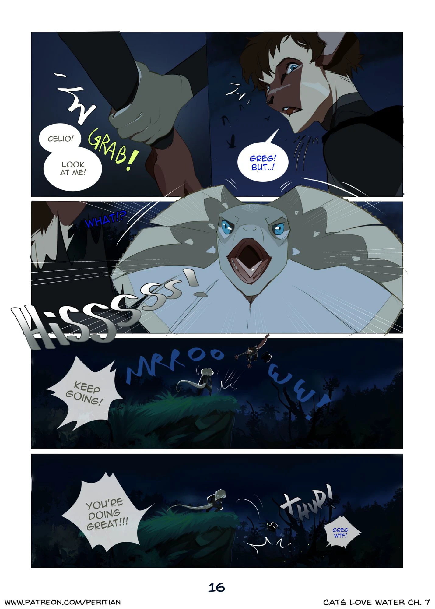 Cats Love Water 7 — page 16