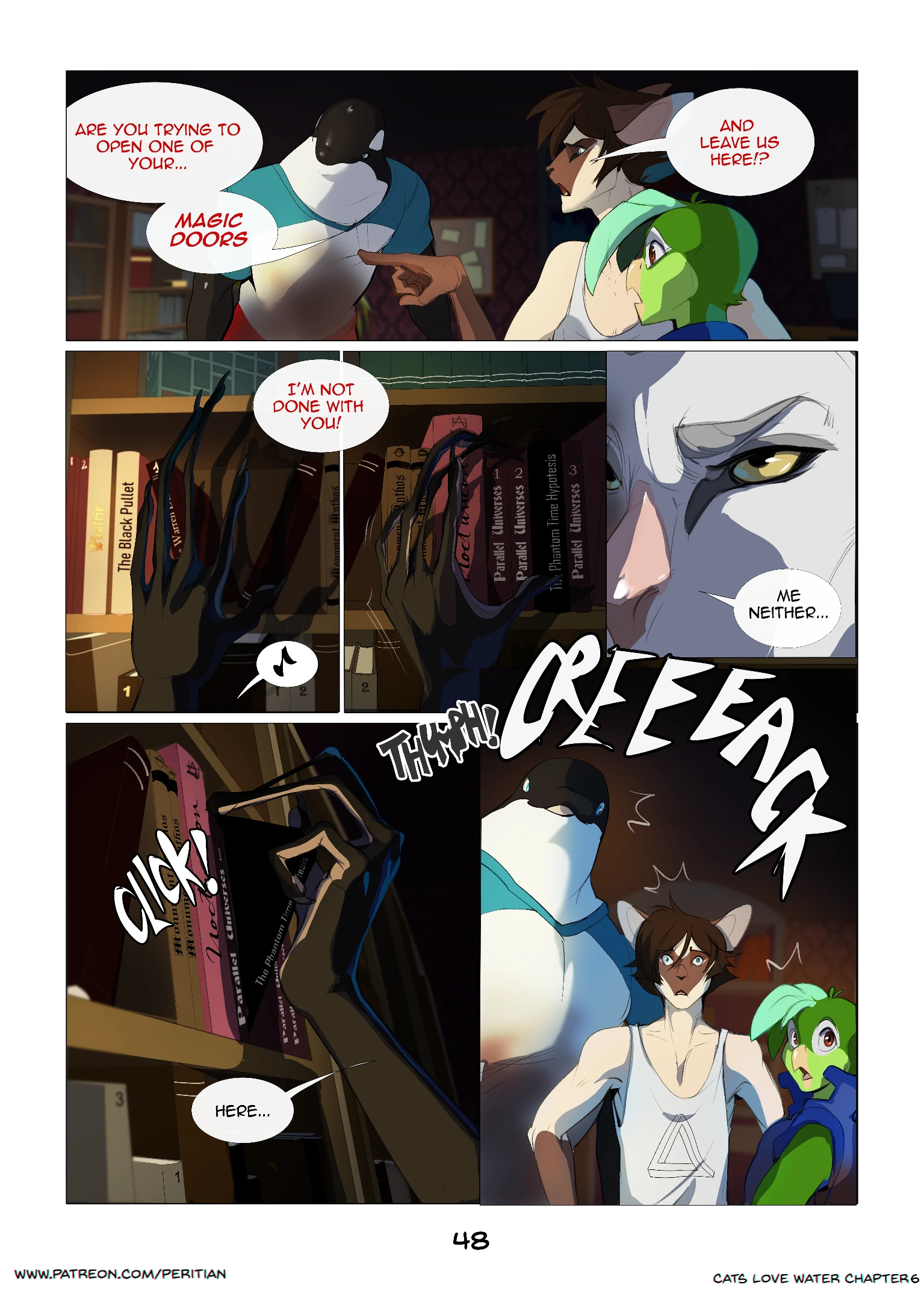 Cats Love Water 7 — page 48
