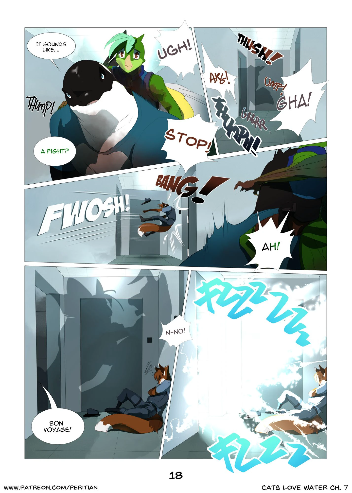 Cats Love Water 7 — page 18