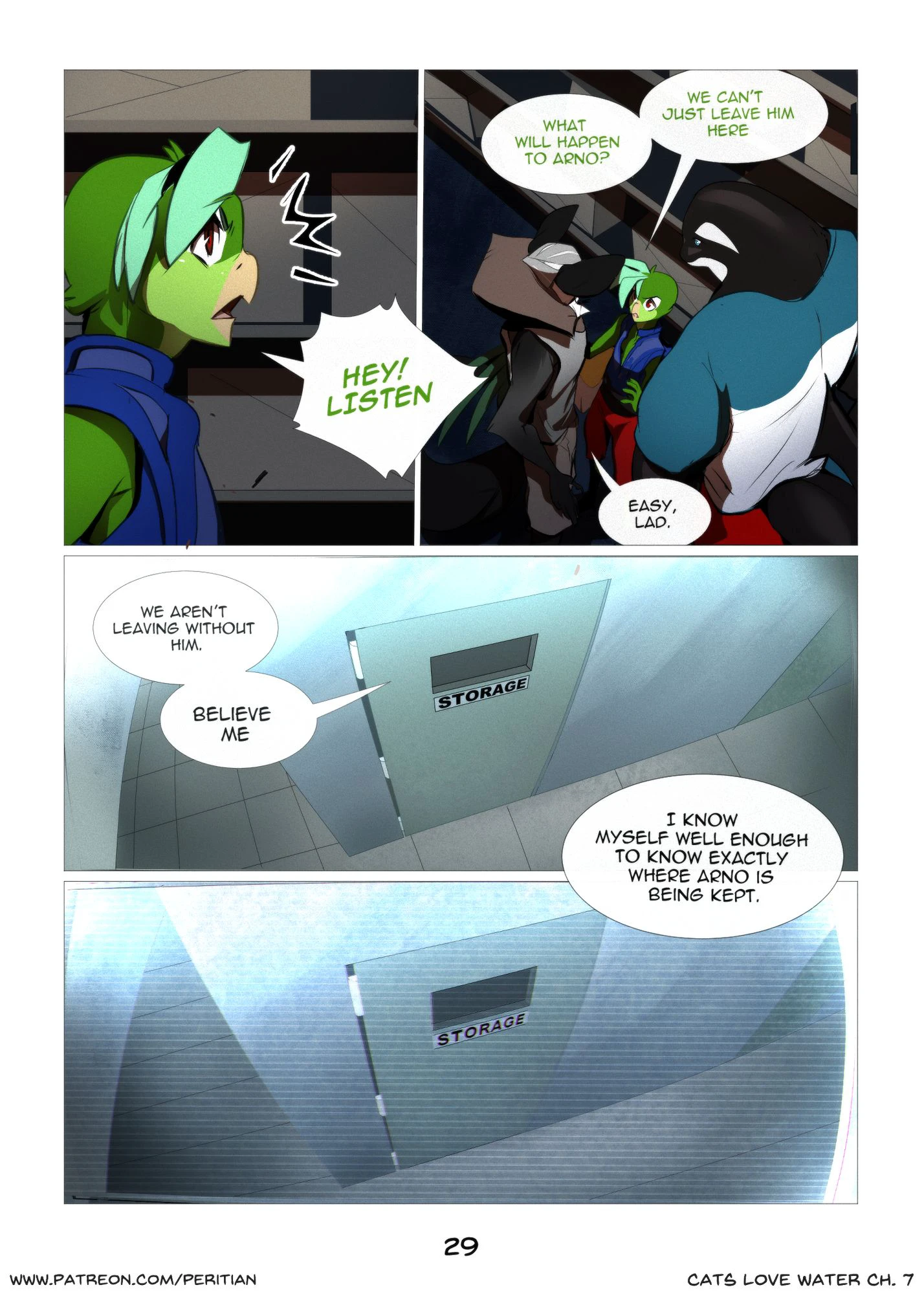 Cats Love Water 7 — page 29