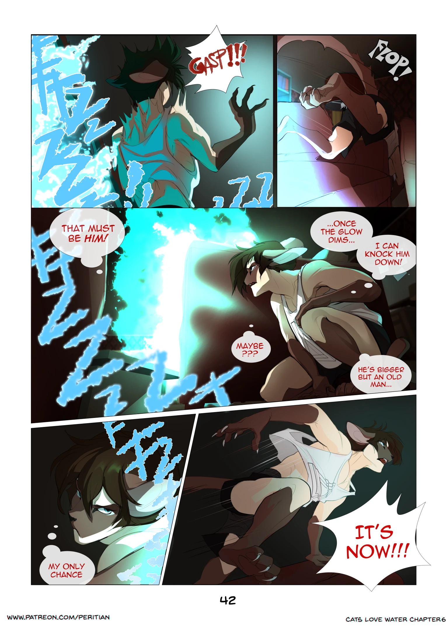 Cats Love Water 7 — page 42