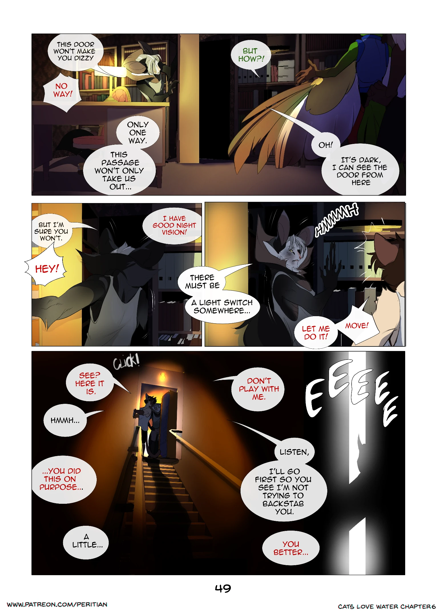 Cats Love Water 7 — page 49