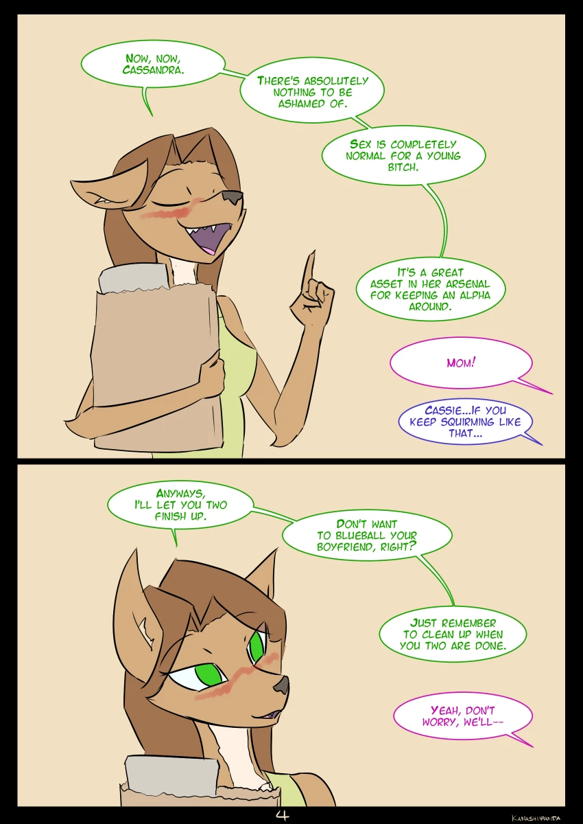 Book of Lust - Supportive Mother — page 3