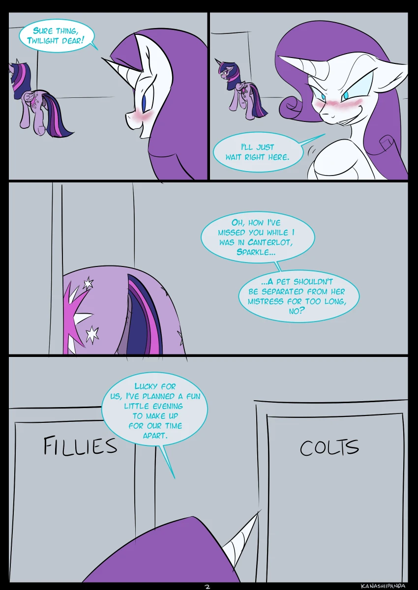 Royal Rest Room — page 1