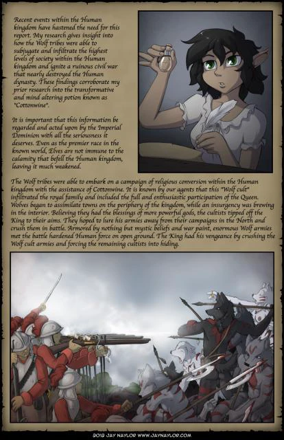 The Cottonwine Field Notes — page 1
