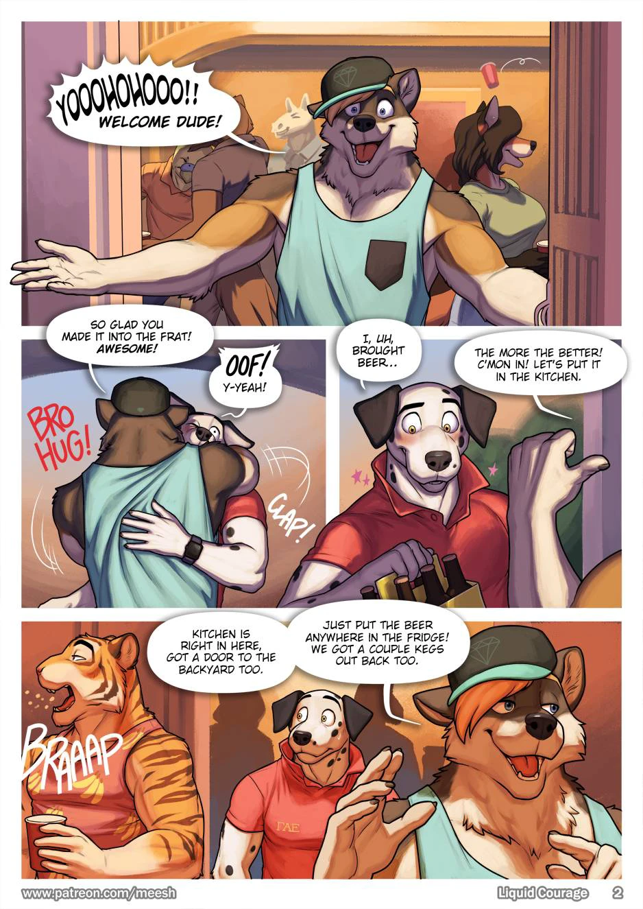Liquid Courage — page 1