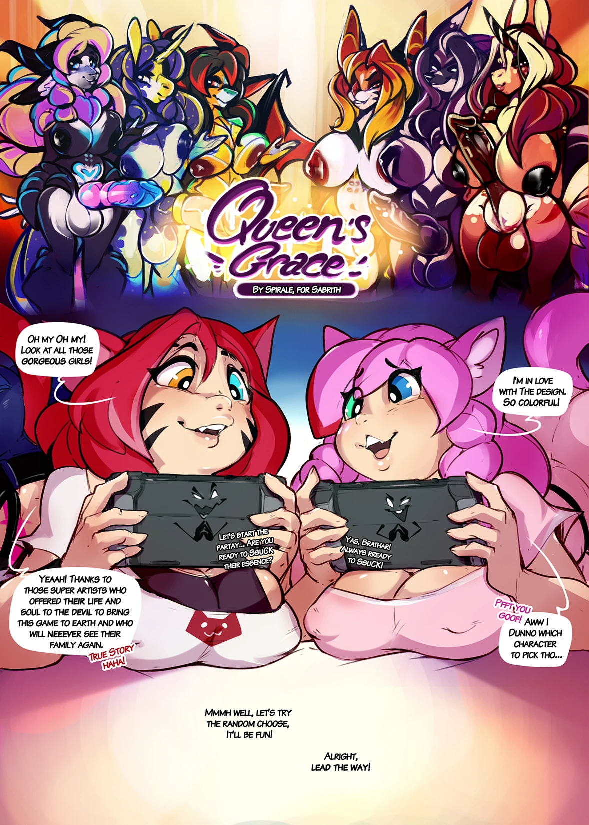 Queen's Grace — page 1
