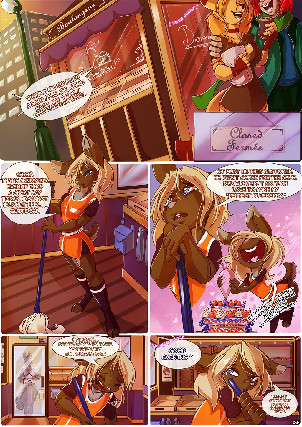 Bunny Bakery After Hours! — page 1