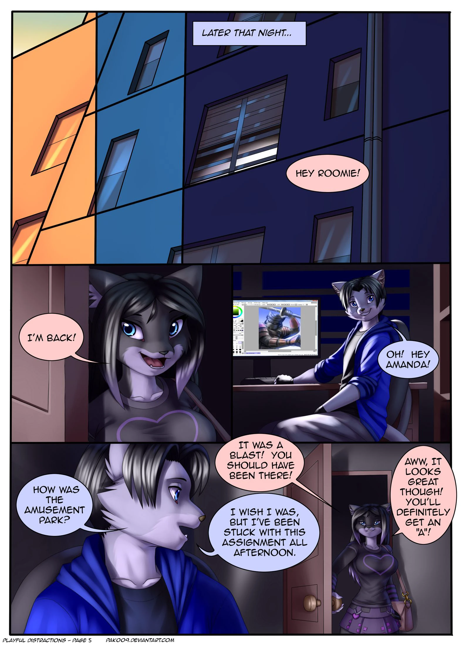 Playful Distractions - Chapter 1 — page 5