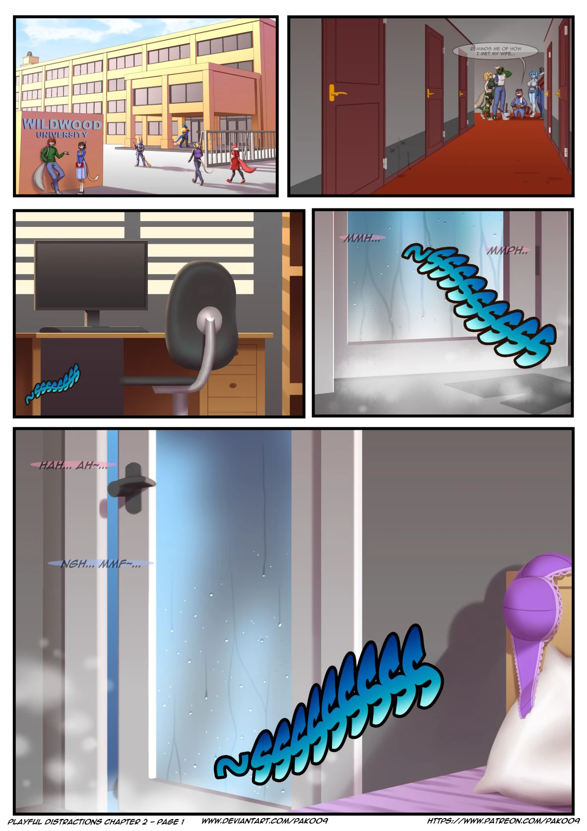 Playful Distractions - Chapter 2 — page 1