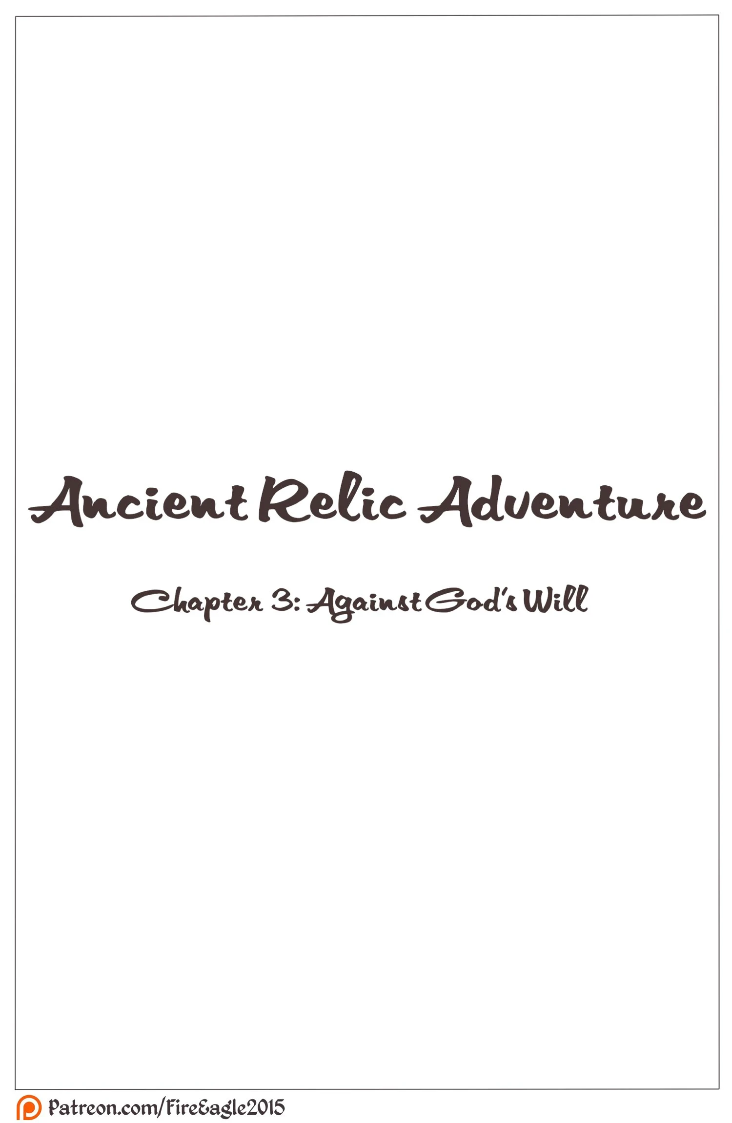 Ancient Relic Adventure - Chapter 3 cover