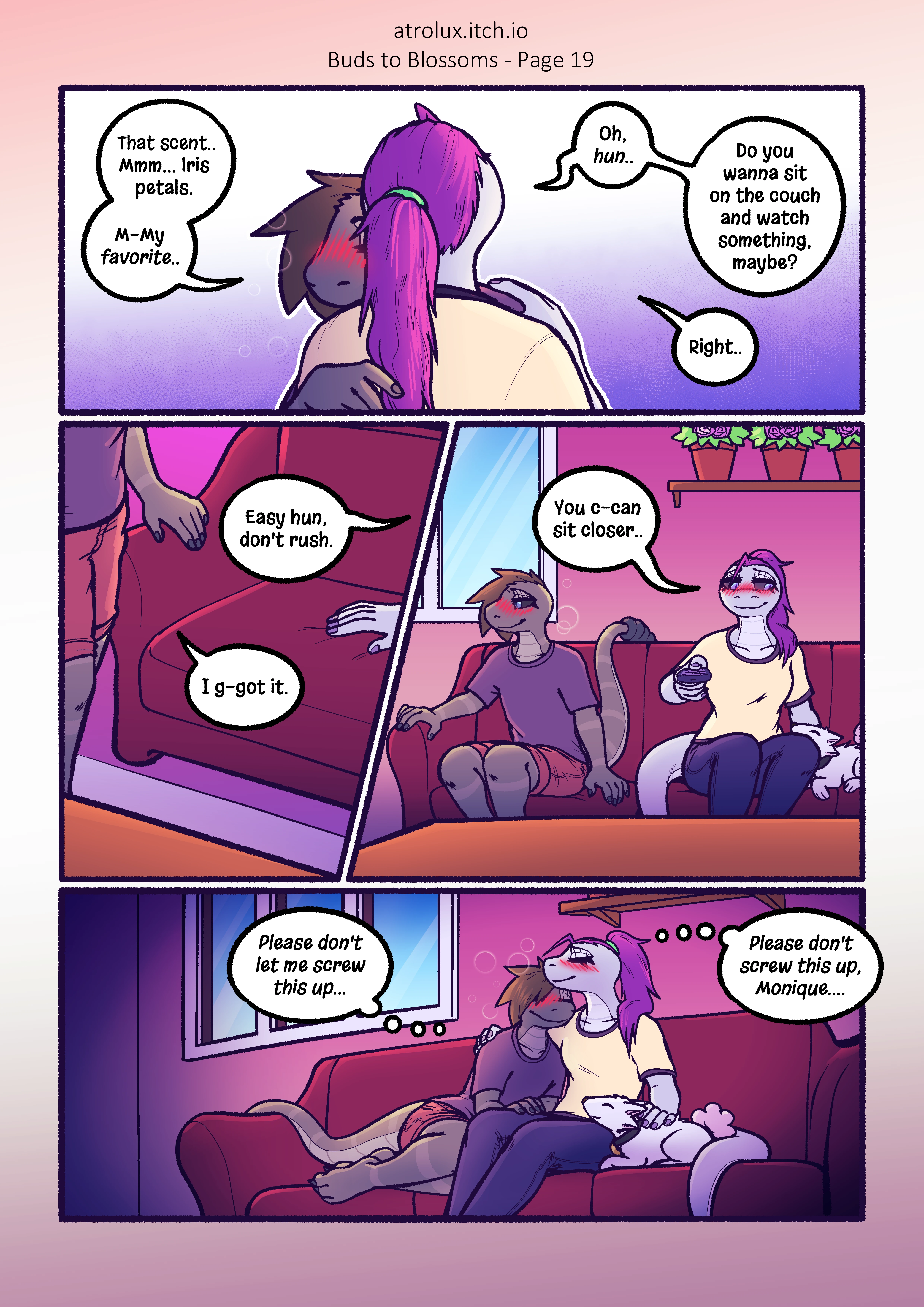 Shedding Inhibitions - Chapter 9: Buds to Blossoms — page 20