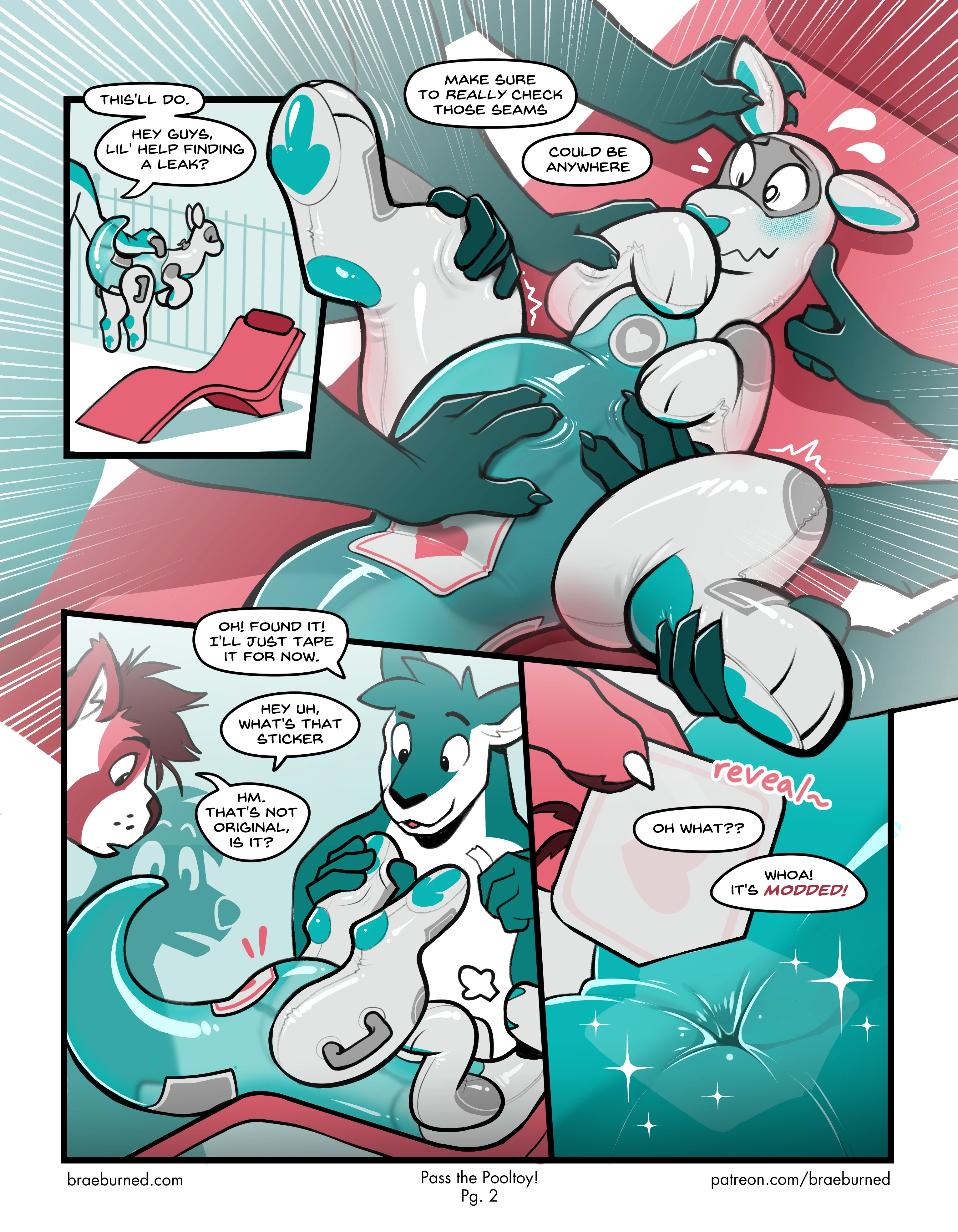 Pass the Pooltoy! — page 1