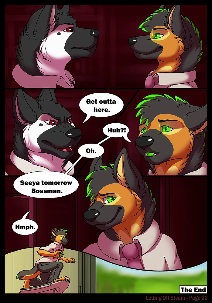 Letting Off Steam — page 22