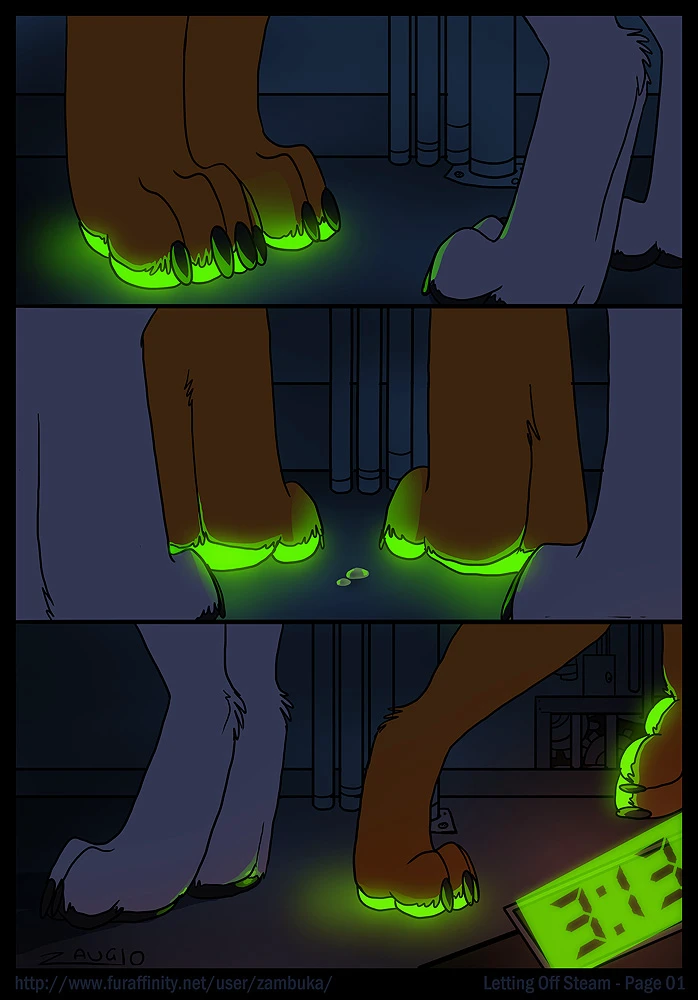 Letting Off Steam — page 1