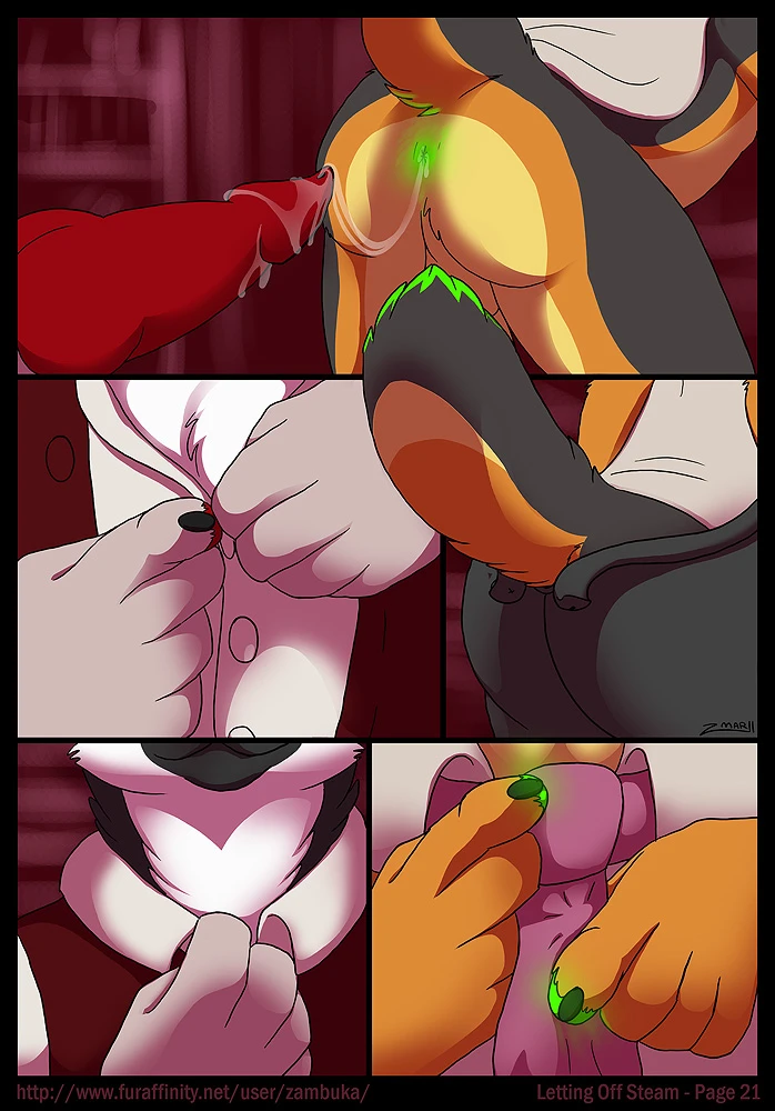 Letting Off Steam — page 21