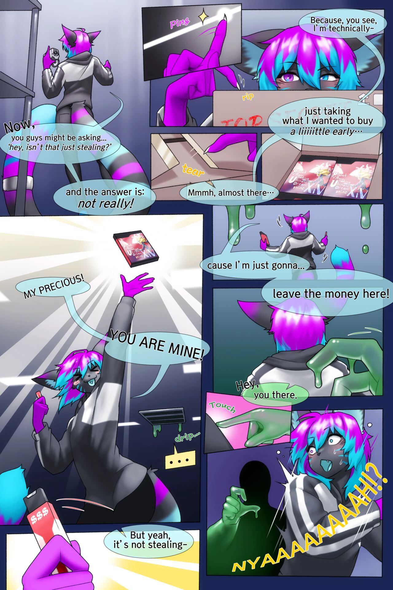Streamer's Woes: Mall Security — page 4
