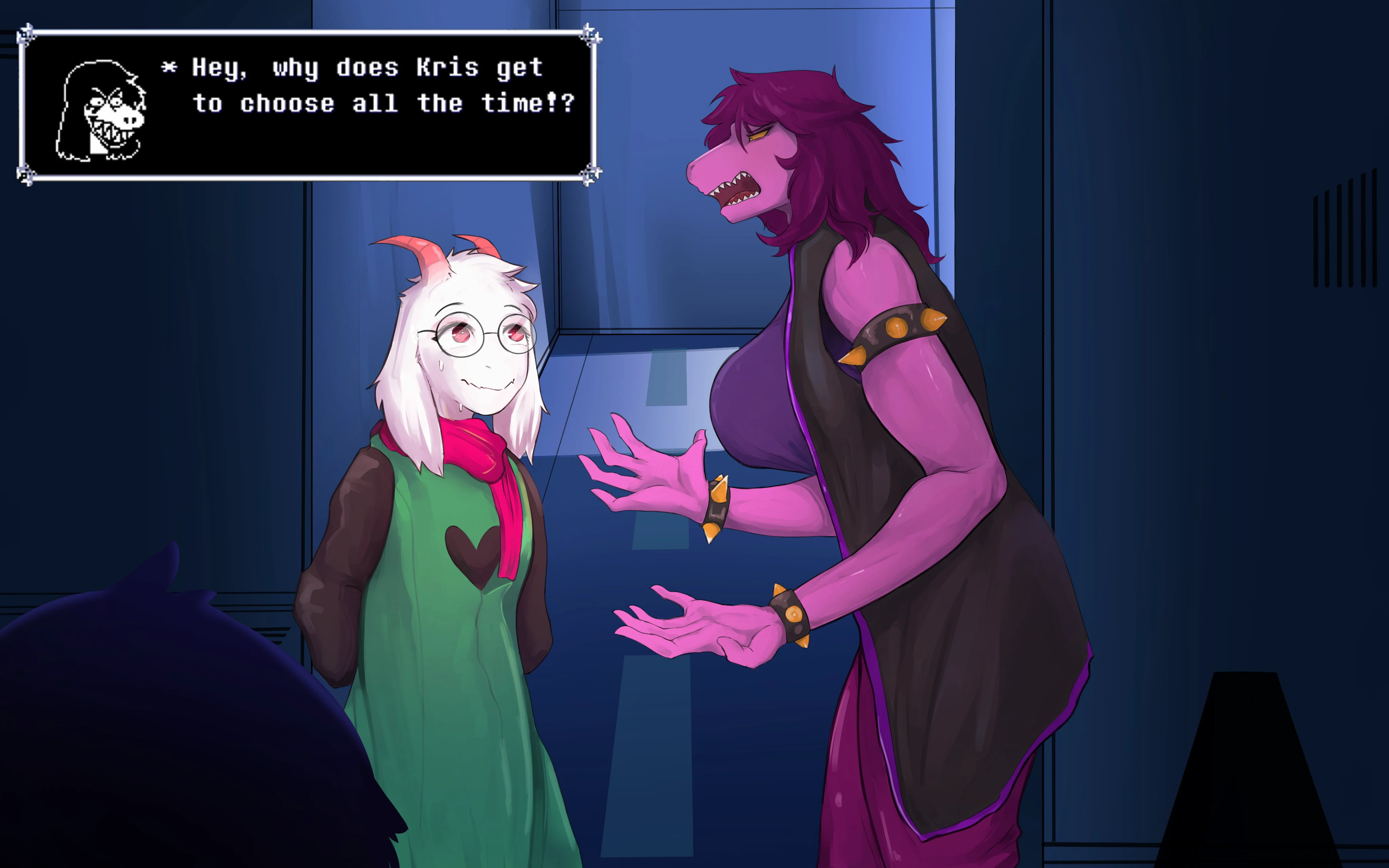 Susie x Ralsei cover