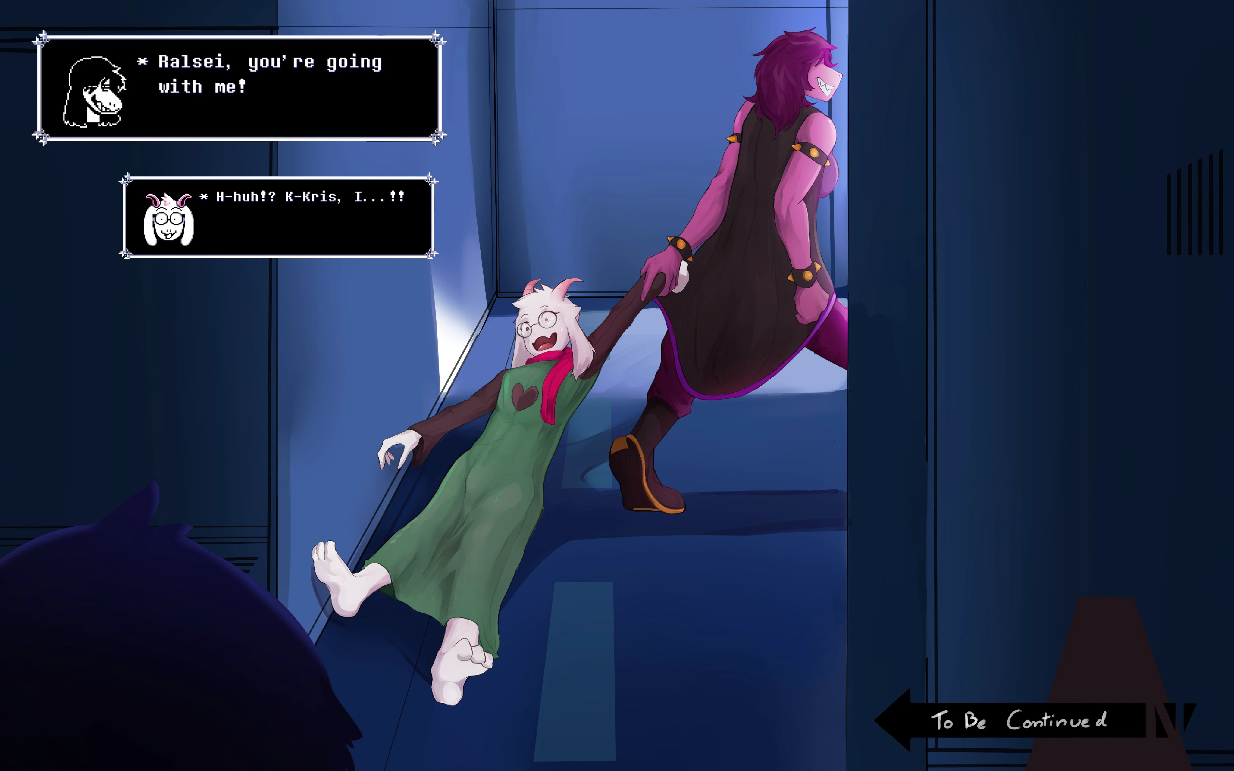 Susie x Ralsei — page 1